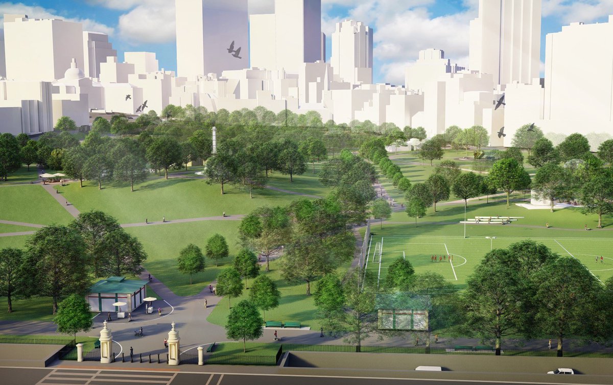 Today, we unveil a unified vision for the People’s Park. Join us and the @BostonParksDept at 10:00 am at Parkman Bandstand as we share the Boston Common #MasterPlan for the first time. #bosparks #bospoli