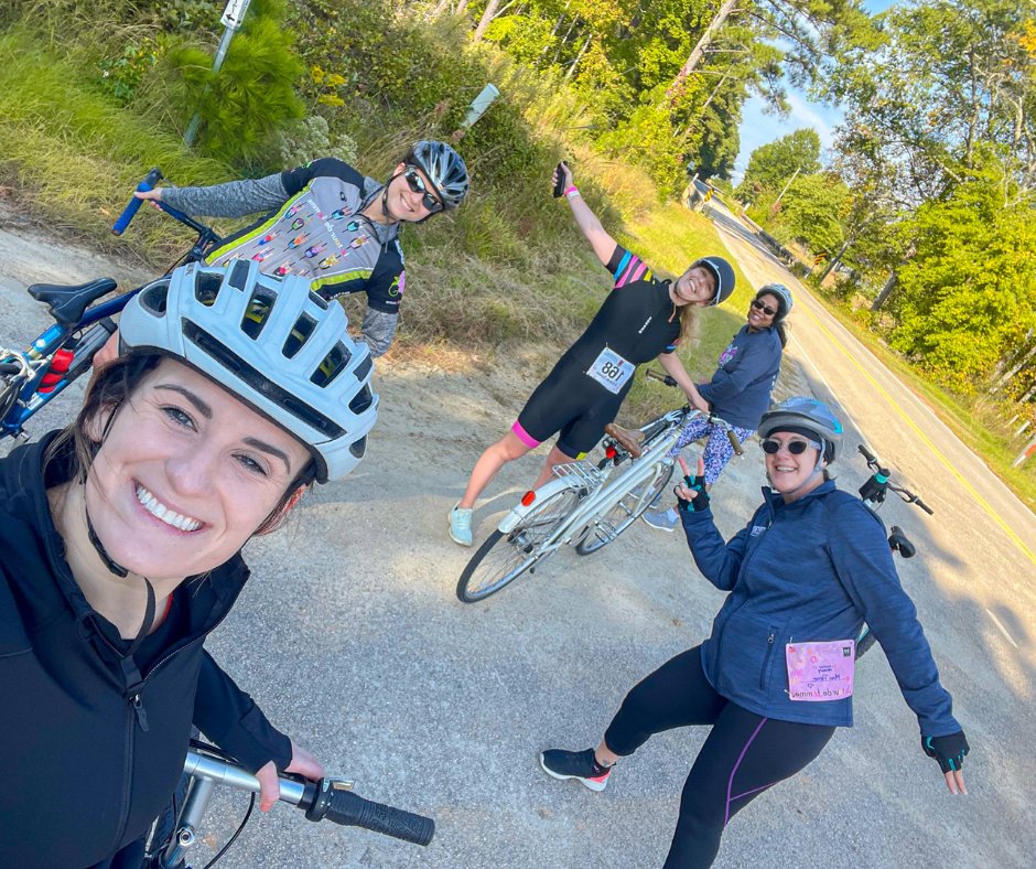 StewartInc's tweet photo. What a beautiful Saturday morning for a bike ride to support, raise awareness and funding for cancer research! Just this past weekend, a few of our Stew Crew ladies hopped on their bicycles and participated in the 2022 le Tour de Femme event hosted by Grab My Wheel. 
#Stewart https://t.co/j43NFQ3LHY