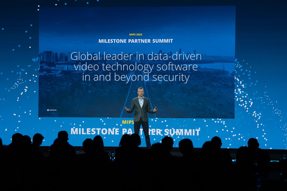 tjensen1973's tweet photo. #MIPS2022 Two full days of engagement with partners from EMEA/APAC. Awesome chance to look ahead at @milestonesys within and beyond #security. Focusing on #BusinessOutcomes. And not least that #ResponsibleTechnology is becoming a license to operate #MilestonePartnerSummit https://t.co/qOC1DuHtMa