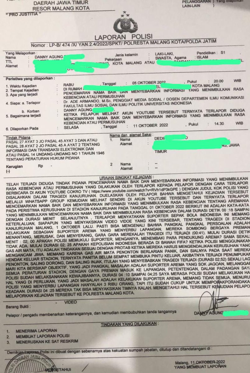 knpiharis's tweet photo. Tangkap ADE ARMANDO !!!

Salam Satu Jiwa https://t.co/3vTCmDUqTM