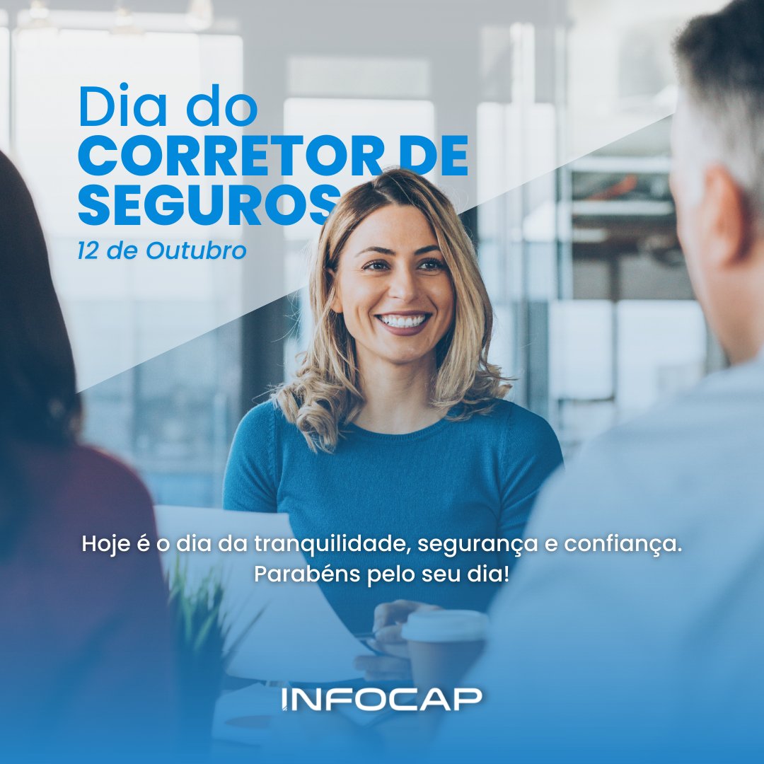 infocap's tweet photo. Hoje é o dia da tranquilidade, da segurança e da confiança. 😎

Hoje é o seu dia! Feliz Dia do Corretor de Seguros! 🏆👏

#corretordeseguros #corretoradeseguros #seguros #produtividade #diadocorretor #12outubro #homenagem https://t.co/NkKjBKxoWH