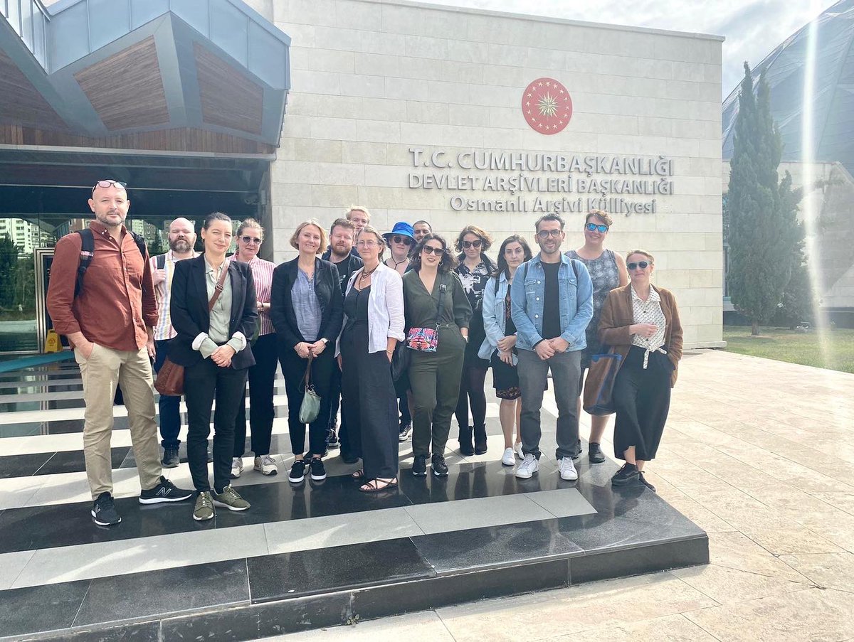 SunaKiracLib's tweet photo. For the Norwegian colleagues the program today included a visit to the ANAMED Library and Ottoman Archives. They also listened the presentations  on “Digital Libraries”. Our participants ended day with their certificates.. https://t.co/UgeULSmWCv