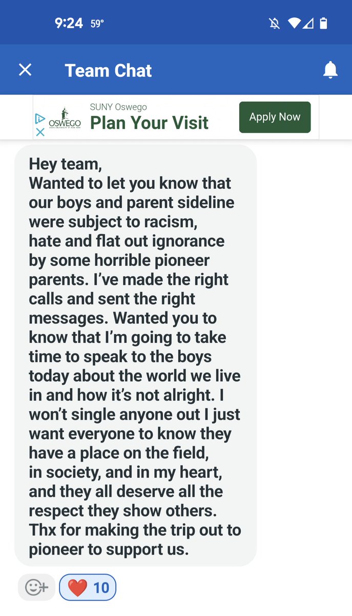 DeanDroz2012's tweet photo. @Pi_ONE_er @PioneerCSD Hey @Pi_ONE_er and @PioneerCSD why am I getting this message from my sons modified coach? https://t.co/FvOleUEBmE