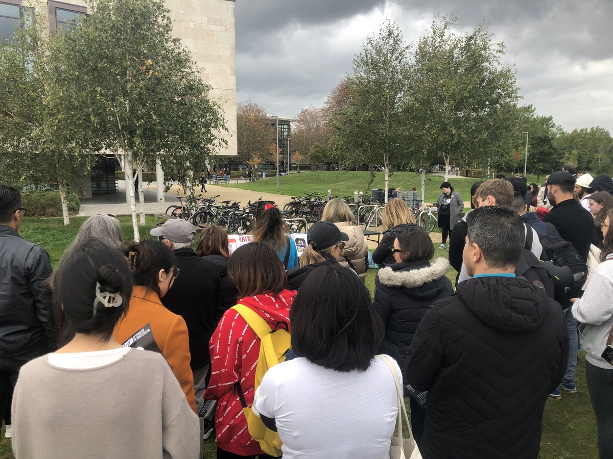 Fatemeh Golpayegani (@goligolpa) on Twitter photo The vigil fo #MahsaAmini organised by <a href="/UCDSU/">UCD Students' Union // Aontas na Mac Léinn COBÁC</a>. Thanks for being the voice of Iranian student and staff and people in Iran in these difficult days.
<a href="/AoifeAhern1/">Professor AOIFE AHERN, UCD</a> <a href="/marksrogers/">Mark Rogers</a> and <a href="/Catherine_LiSDA/">Catherine Mooney</a> many thanks for your support! The vigil fo #MahsaAmini organised by <a href="/UCDSU/">UCD Students' Union // Aontas na Mac Léinn COBÁC</a>. Thanks for being the voice of Iranian student and staff and people in Iran in these difficult days.
<a href="/AoifeAhern1/">Professor AOIFE AHERN, UCD</a> <a href="/marksrogers/">Mark Rogers</a> and <a href="/Catherine_LiSDA/">Catherine Mooney</a> many thanks for your support!
