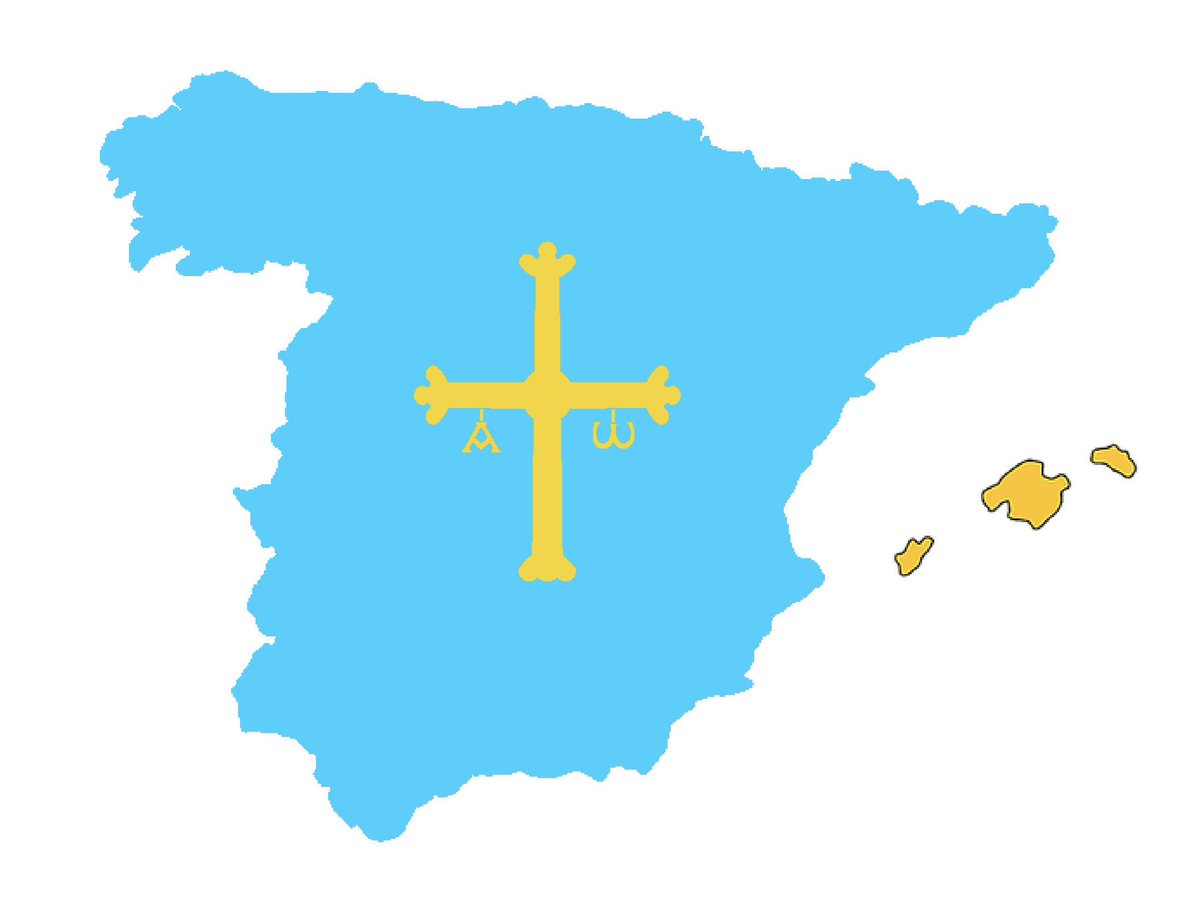 Feliz día de España (Asturias)