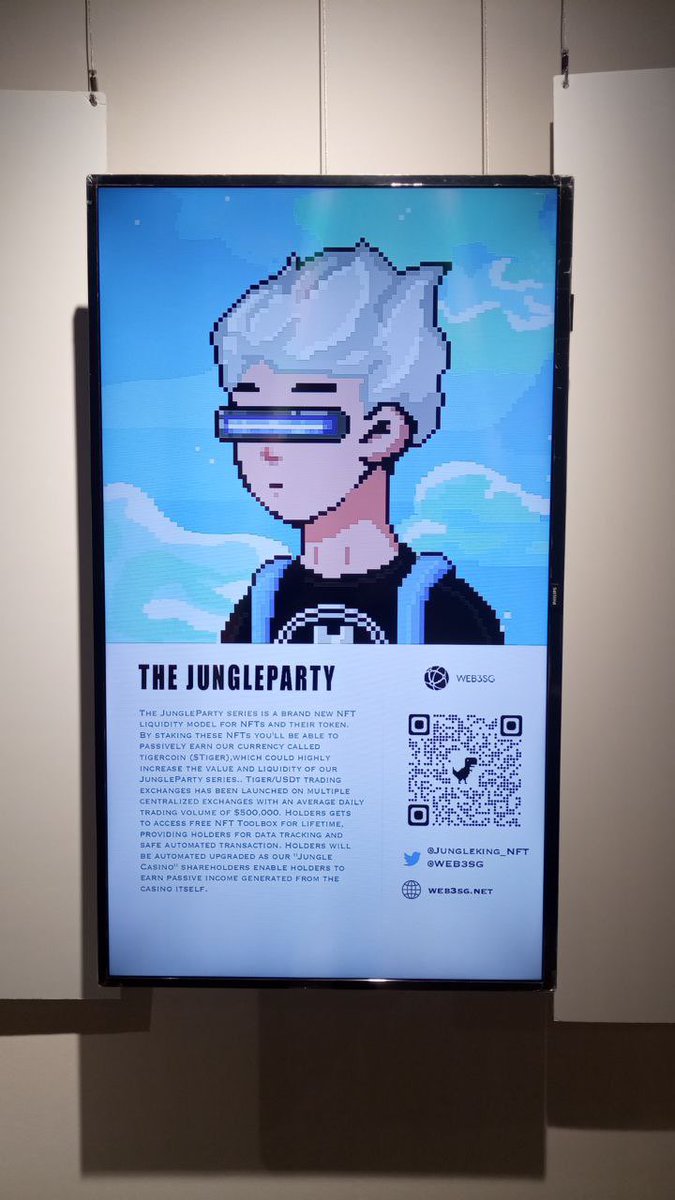 Forest Rangers are on display in <a href="/web3sg/">WEB3SG</a> gallery!

Interested in getting one? See you tomorrow at 1pm EST to mint one!