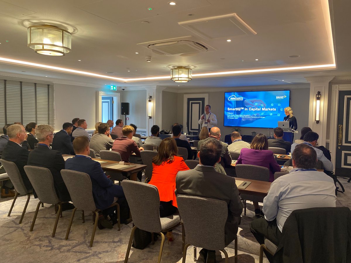 ‘SmartIQ  is helping us (JP Morgan) normalise digital processes in our highly compliant market, that are readily accepted processes in other industries. We’re now able to move faster and reduce friction.’ <a href="/jpmorgan/">J.P. Morgan</a> #INNOVATE