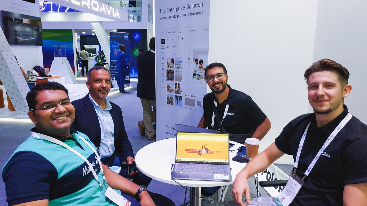 get_Printbox's tweet image. 🚀 The highlight of the #GITEXGLOBAL2022

At the world&apos;s largest #tech show in #Dubai World Trade Centre, the #Printbox team unveils the latest Enterprise solutions for #ProductPersonalization.
Find Ehab, Krzysztof and Oliver in Hall 6A. ⤵️

#gitex #gitexglobal #ecommerce