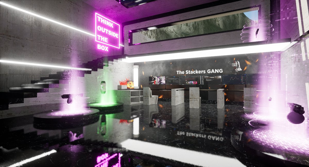 TheStackersGang's tweet photo. TheStackersGang office, the place where everything was born and now you will have the opportunity to start your shooting from there. 
Join us !
Share and RT
Join our community: https://t.co/4T1IALyeJA
.
.
.
#nft #nftart #nfts #nftcommunity #nftcollector https://t.co/x6B91SlyHj