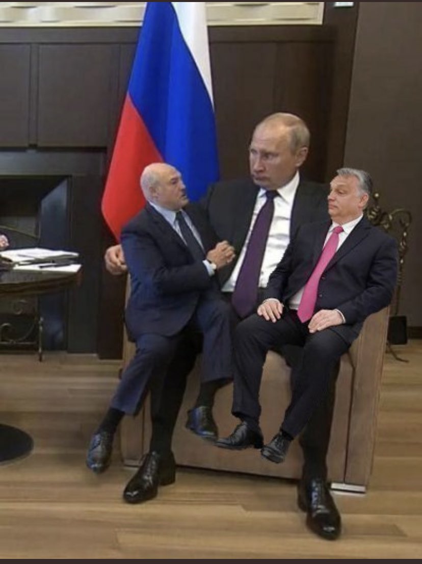 eveemars87's tweet photo. @daniel_freund @MichaelBroecker The end of Putin will be the end of all these tyrants, I can't wait for it #RussiaIsATerroristState #orbanisputinpuppet https://t.co/tlSjWJH6DG