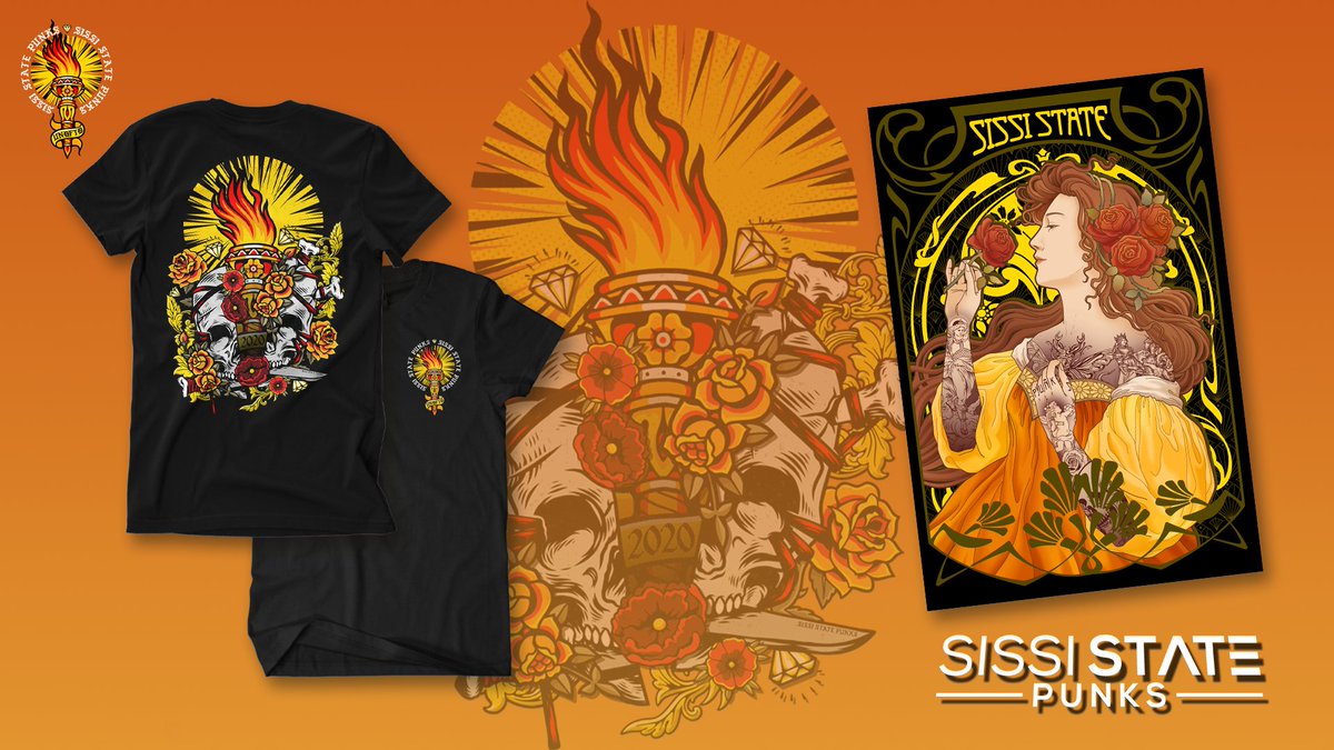 SissiStatePunks's tweet photo. 🎁𝔾𝕀𝕍𝔼𝔸𝕎𝔸𝕐🎁

Win a limited #UNDFTD Collection* SSP T-Shirt &amp; a SSP Calliope Collection* A1 poster! 👀

🍀 Follow @SissiStatePunks 
🍀 Follow us on IG (https://t.co/lybCBt7tjm)
🍀 Retweet
🍀 Tag 2 friends

Ends on 23.10.!

*All items will be available in our shop soon. https://t.co/WR4DkuhxyF
