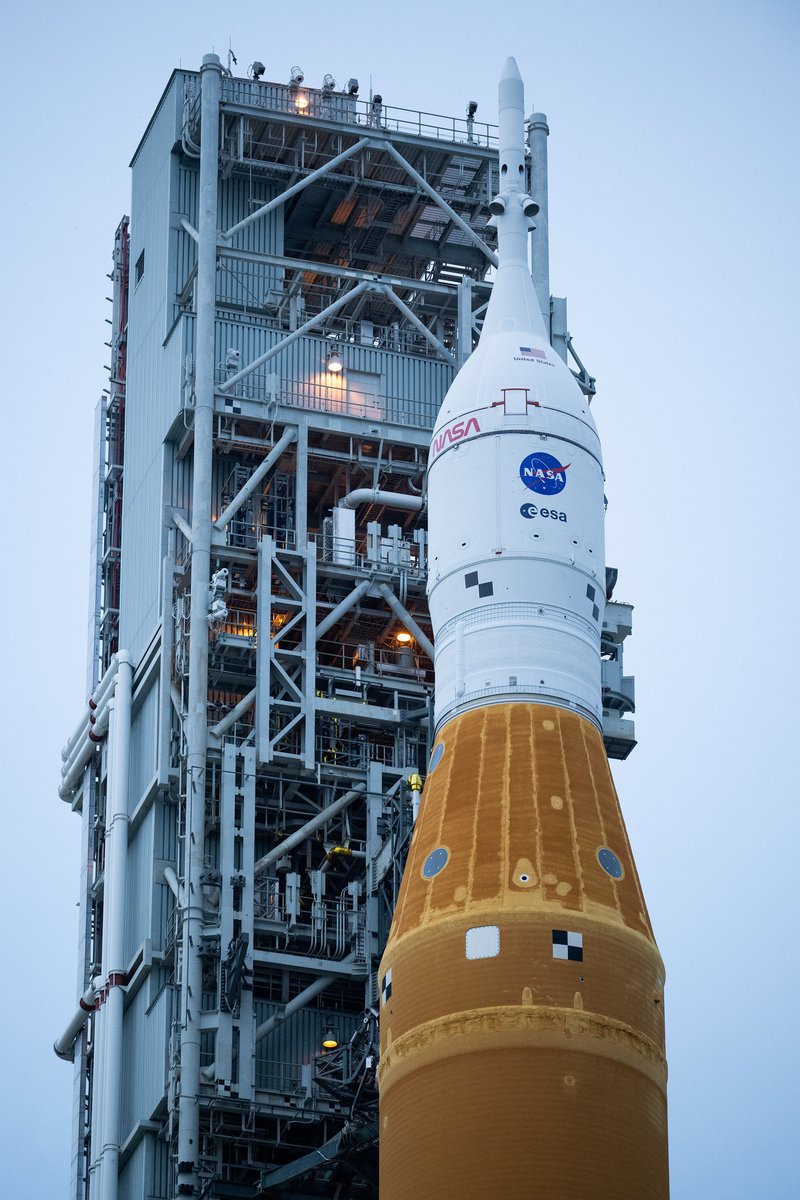 .@NASA is targeting the next launch attempt for the #Artemis I mission for Nov. 14. @NASAGroundSys teams will roll the @NASA_SLS rocket and @NASA_Orion spacecraft to the launch pad as early as Nov. 4: go.nasa.gov/3CRGKhZ