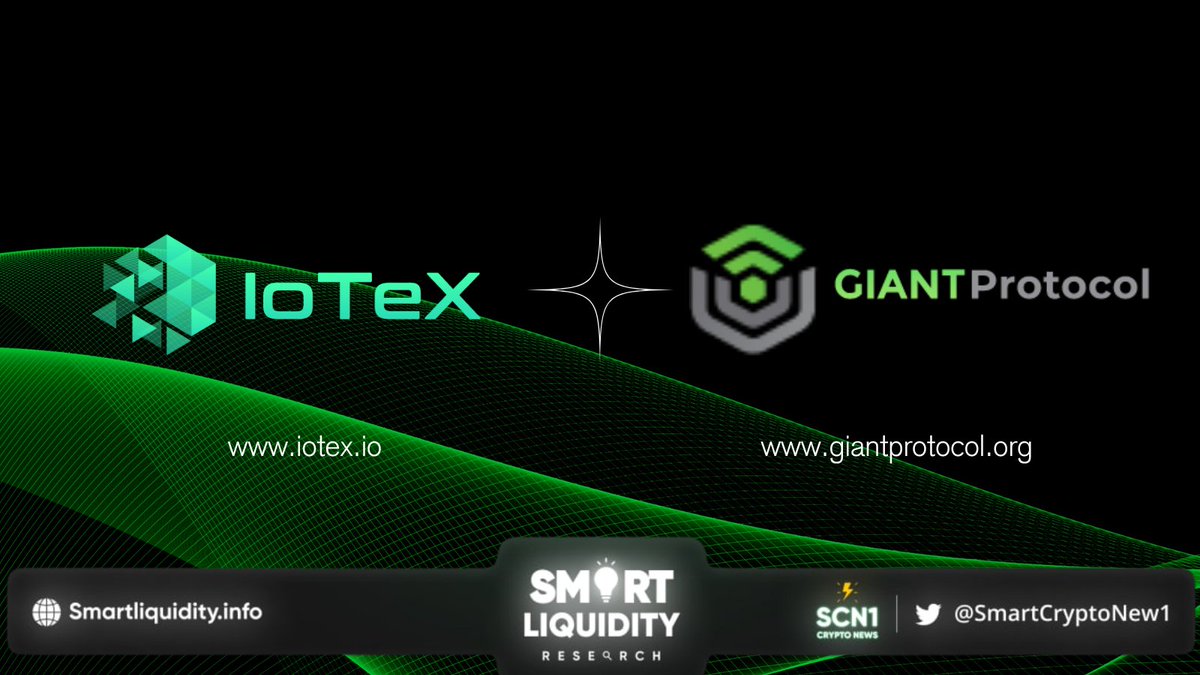 SmartCryptoNew1's tweet photo. 💠 @Iotex_io partners with @Giantprotocol 

💠 #IoTeX will leverage #GIANT’s community-owned decentralized bandwidth marketplace to provide seamless, secure, and fully automated IoT connectivity for smart devices and machines

🔽 INFO
https://t.co/CYjW2320sw
#SCN1 $IOTX https://t.co/DCRNFIv2Qm