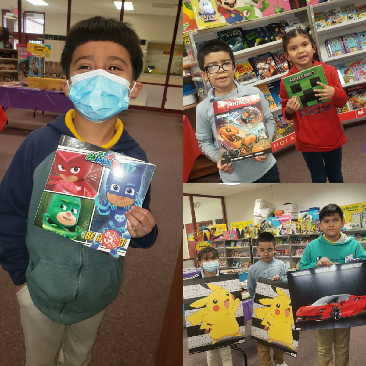 libraryofmarvel's tweet photo. Day 2 of @scholasticbookfairs
#MarvelsRead #tmesHISD https://t.co/ZwYun65n9i
