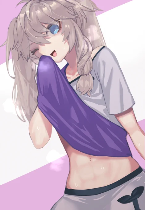 腹筋つっく! #彩のつくし 