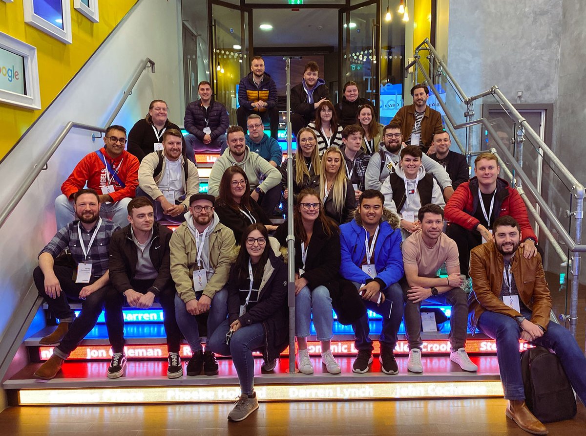 mabo_uk's tweet photo. Yesterday, 34 members of #teammabo had the great opportunity to visit Google's European HQ in Dublin for the day.

This training supports our ongoing mission to drive our clients' growth by delivering the best results as strategic partners. https://t.co/T2ls2npH12