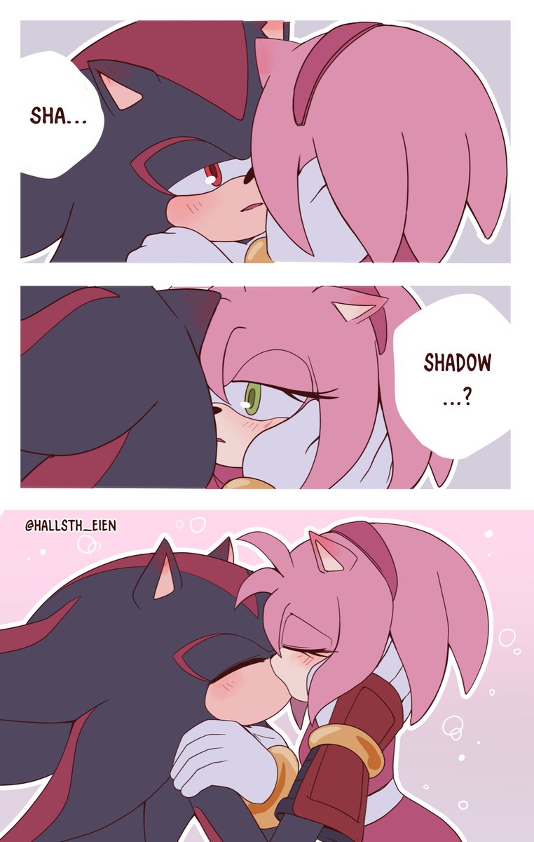 Hallsth_Eien's tweet photo. Day 3 - First Kiss 

#Shadamytober2022 #shadamy #ShadowTheHedgehog #amyrose #SonicTheHedeghog https://t.co/wbGndmwGs1