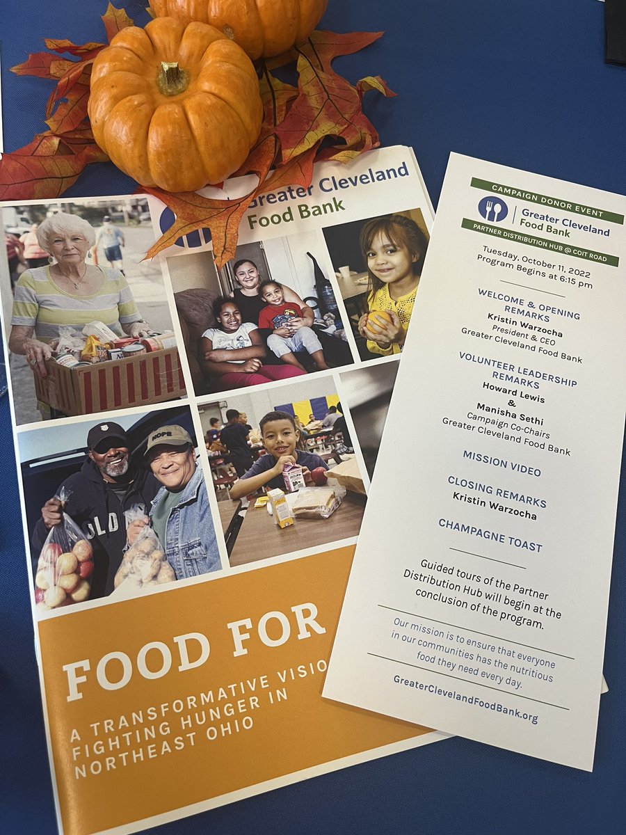 ErinD_PNC's tweet photo. What a great night last night celebrating the @CleFoodBank and their new distribution center on Coit Rd. Thank you to @kwarzocha and team for your unwavering support of our community! https://t.co/ZlET5wLhif