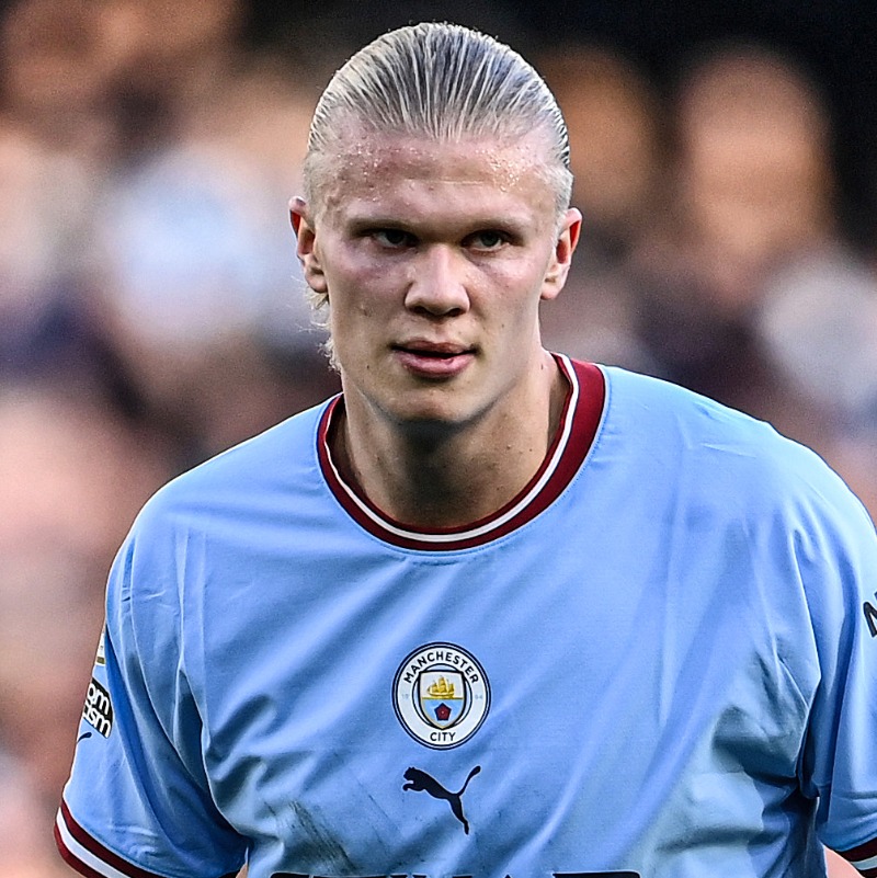 GoalNews's tweet photo. Sergio Aguero has likened Erling Haaland to one of the GOATs 🐐