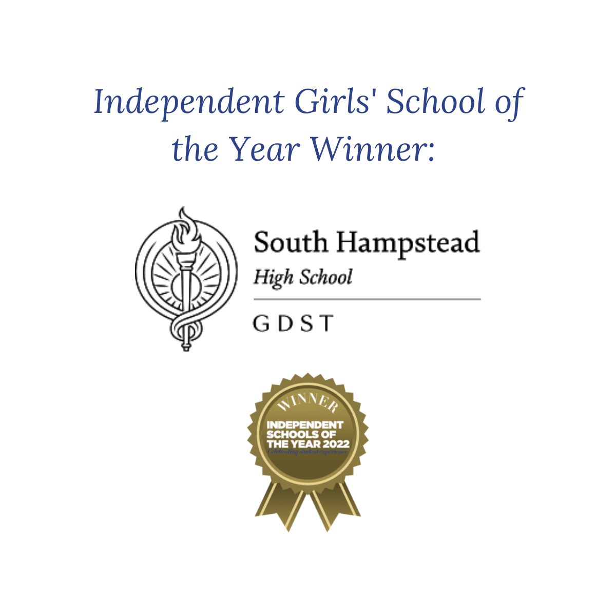 Independent Schools of the Year 2023 Awards 🏆 (@isotyawards) on Twitter photo Congratulations to the winner of Independent Girls' School of the Year 2022, <a href="/SHHSforGirls/">SouthHampsteadHighSchool</a>! 🥇
View the full list of #ISOTY2022 winners here: independentschoolparent.com/featured/indep… Congratulations to the winner of Independent Girls' School of the Year 2022, <a href="/SHHSforGirls/">SouthHampsteadHighSchool</a>! 🥇
View the full list of #ISOTY2022 winners here: independentschoolparent.com/featured/indep…
