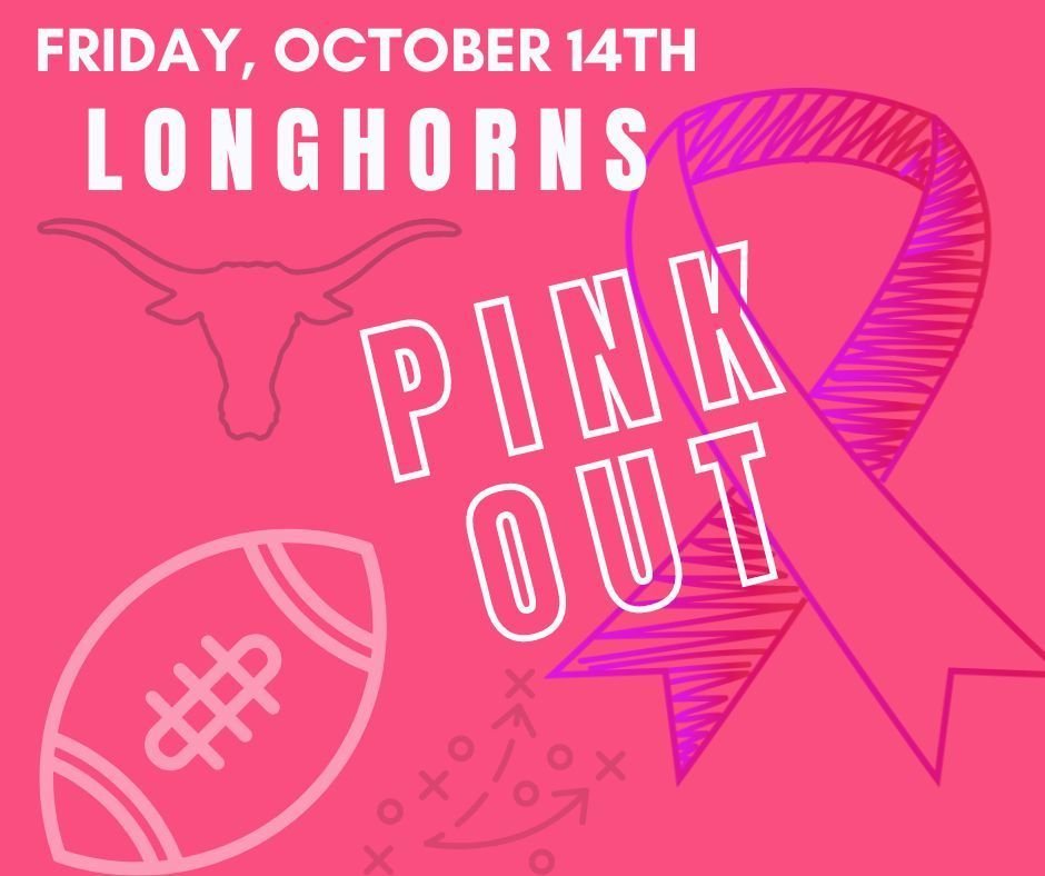 See you on Friday @ 7:30! 
Pink Out!