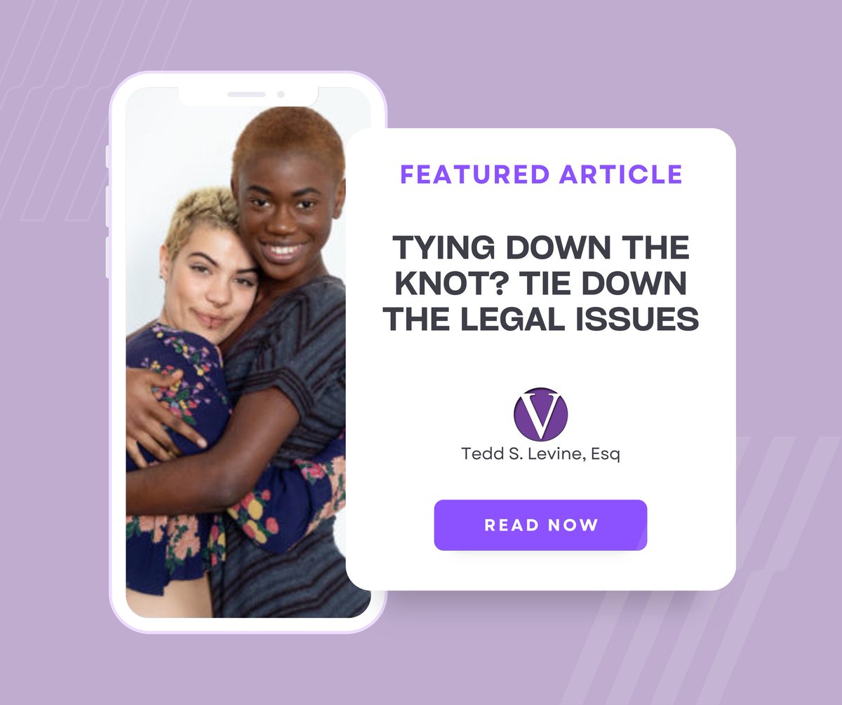 ctvoice.com/2022/09/09/tyi… Getting married? Living together? Together apart? Each of the choices we make in our relationships have personal, financial, and legal implications. #ctlocal #ctvoicemag #ctvoice #ctpride #pride #ConnecticutVoice #connecticut #ConnecticutNews #pridect
