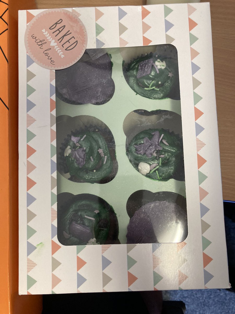 RYFOren's tweet photo. A huge THANK YOU to one of our very talented mams for the delicious treats she made for staff 😋 #TeamRYF #RYFWellbeing https://t.co/qOW47945R9