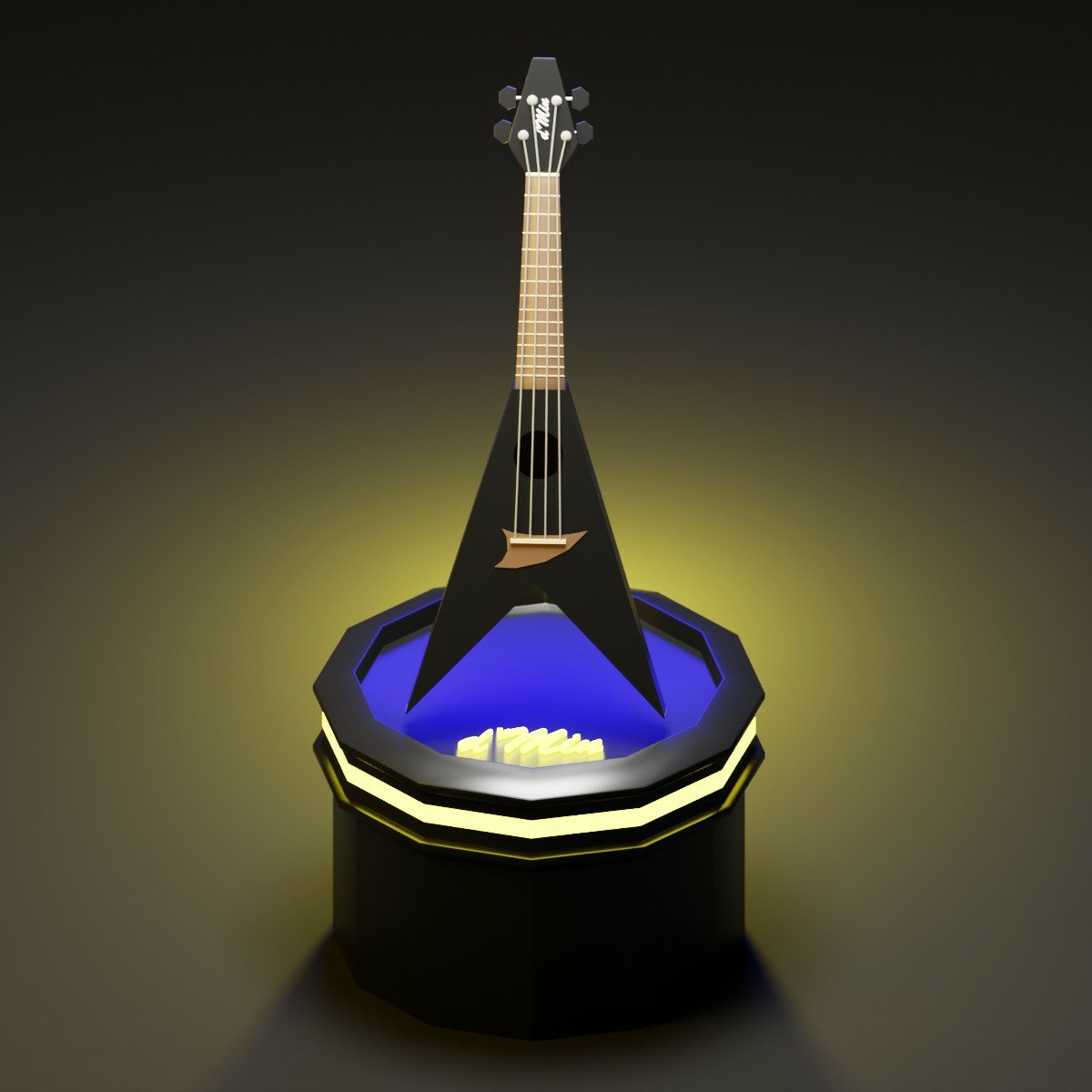 tithoe's tweet photo. Ukulele with a touch of Metallica. The Flying V Ukulele.

#ukulele #guitar #modelling #3d #3drender #3dart #3dartwork #3dblender #3dartist #3dmodeling #b3d #blender #blender3d #blenderevee #blenderart #blenderrender #blendercommunity #artoftheday #art https://t.co/2Cvf1uFqpx