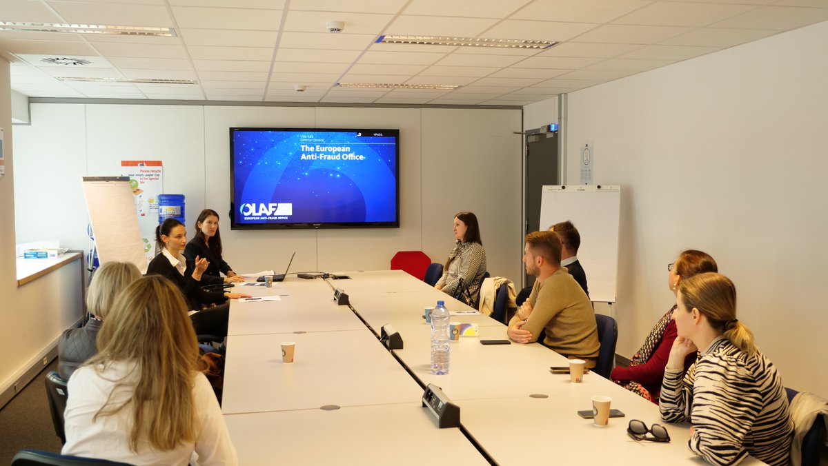 🤝🇭🇷Pleased to have hosted a delegation from the Development Agency Zagreb for coordination and encouragement of regional development @razvojnazg for a presentation on our mandate and mission. #EUAntifraud