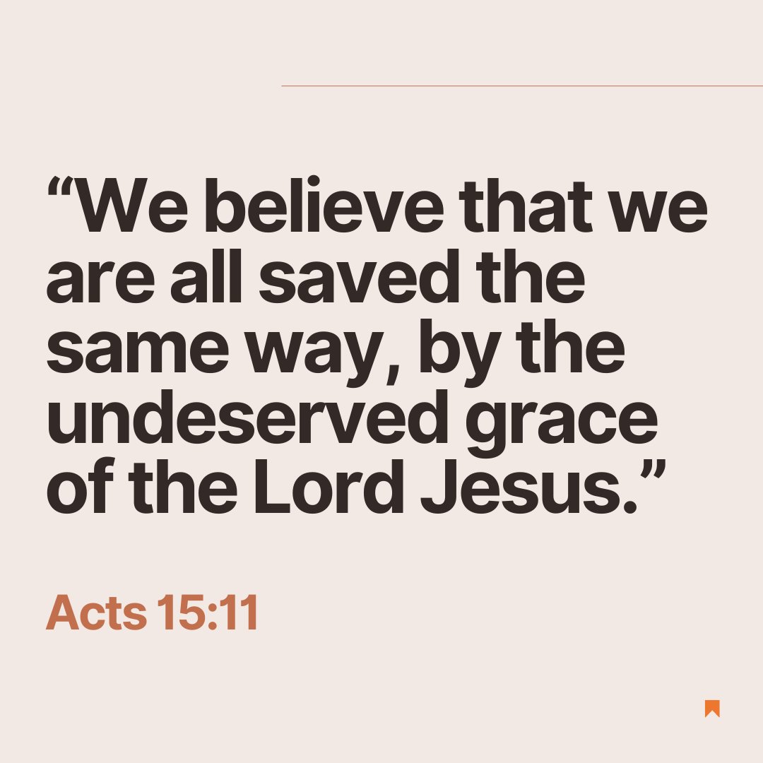 MightyManFamily's tweet photo. Salvation is by grace alone.  It is good to live a moral life. But that's not what will grant us salvation. Its only by the undeserved grace of Jesus Christ and faith in Him that a person can be saved. 👍👌🙌💪🙏 https://t.co/3ZAfooTws0