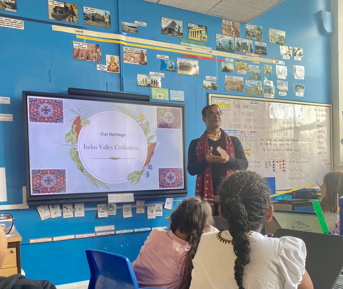 Sbhanbhro's tweet photo. Spoke today with Y5 pupils @portercroft school about #IndusCivilisation #SindhiCulture on Good to be me day, in which children celebrate their culture &amp; heritage. https://t.co/fC79QrZLEo