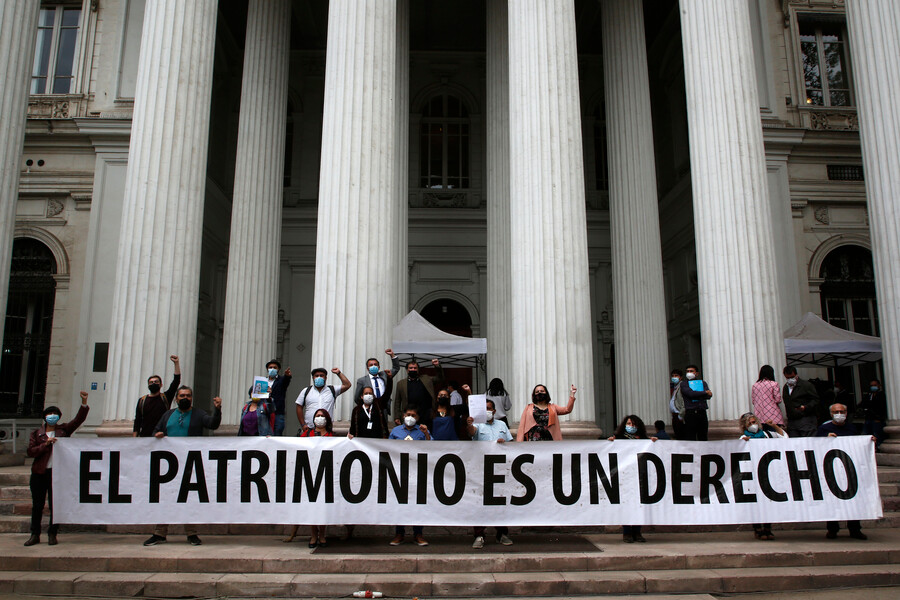 Trabajadores DIBAM tweet media