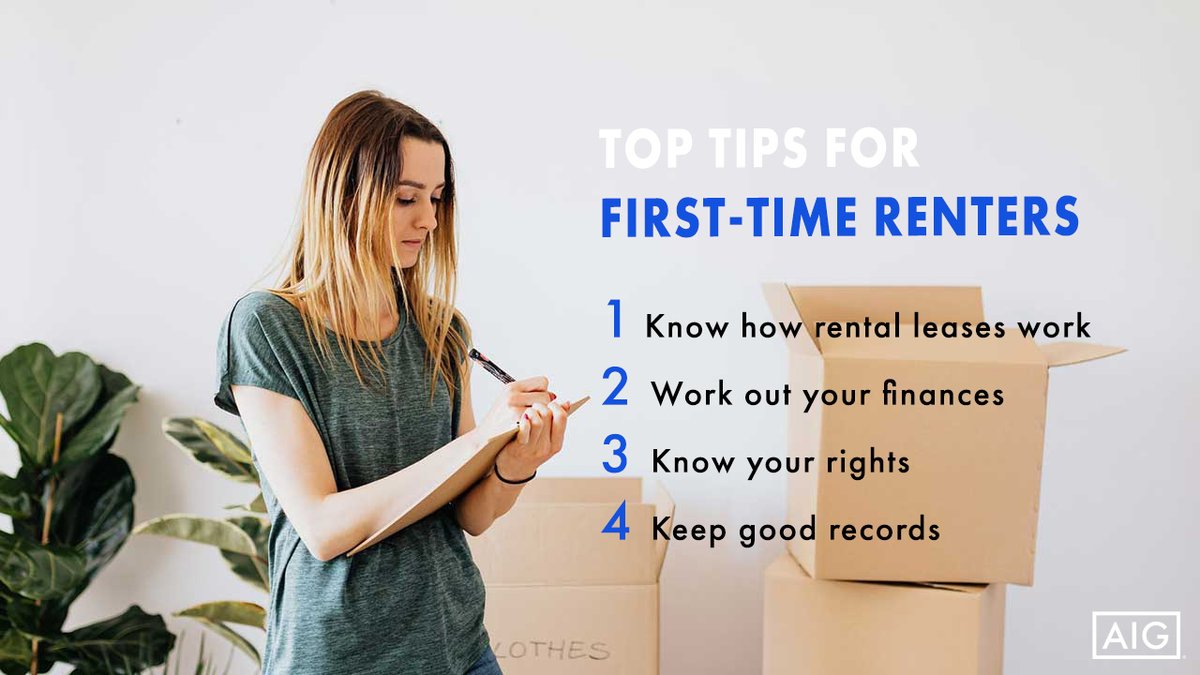 #AIGtips: WHAT TO KNOW WHEN RENTING A HOUSE FOR THE FIRST TIME 🏡 Moving out on your own for the first time is a big step. We can shine a light on what you need to do to ensure your first-time renting goes smoothly. Read our guide: spr.ly/6014M954q