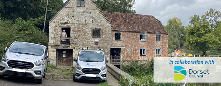 CCInfraServices's tweet photo. NEWTON HILL a working heritage mill, now fulfilled with a refreshed new look! Working on behalf of @DorsetCouncilUK, we refurbished the railings. Case study here: https://t.co/zl3QO976rc
#ICATS #paintingworks #industrialcoating #railingrefurbishment #structurerefurbishment https://t.co/oNbtObdBbI
