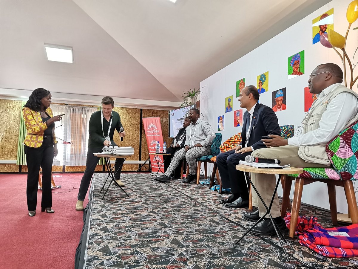 That cool ride at the #MKTE2022 entrance?

It is Emboo River (<a href="/EmbooCamps/">Emboo Camps</a>), which is the first lodge in the Maasai Mara with Electric Safari Vehicles and you can enjoy game drives that are silent and do not emit CO2.

We also surprised Director - <a href="/AmadoLoic/">Loic Amado</a> on his birthday. 😉