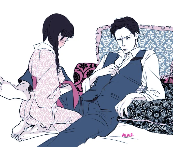 3巻は、なんで現代の恋物語に急に大正時代の夫婦の話が入ってくるの?の疑問が解消された方が多いと思います。もともとわたこいはこの夫婦のプロトタイプありきで生まれました。
この時は仮の夫婦の名前すら決まってなかったのに学友の名前は既にあるしわたこい16話でそのまま使ってたりもする🤭 