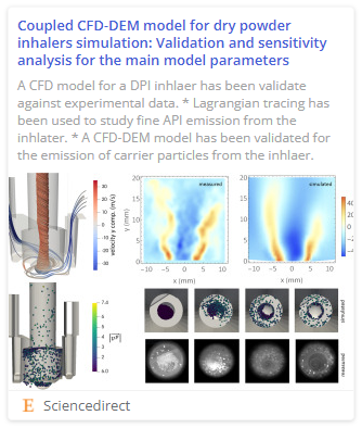 dcs_computing's tweet photo. Check out this interesting #publication explaining how #Aspherix and #CFDEMcoupling were used to simulate dry powder inhalers: https://t.co/aPtJUZjOyF
#powdertechnology #simulation #caesoftware #particles #cfddem #coupledsimulations #powders #powdermodelling #validation https://t.co/JjoweFx8HP