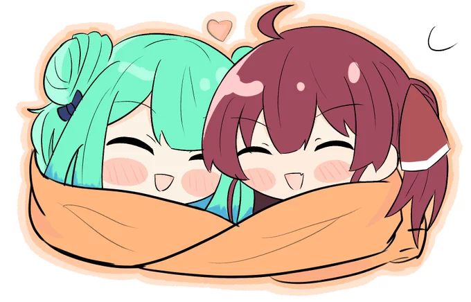 暖かい#マリンのお宝#絵クロマンサー 