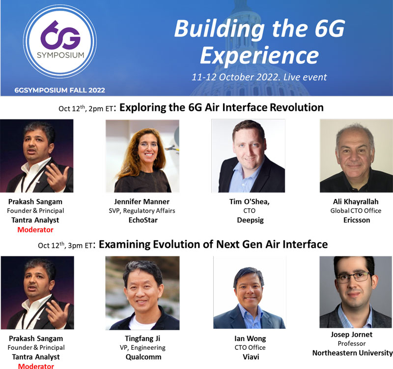 MyTechMusings's tweet photo. Second day at #6Gsymposium focusing on compute, connectivity convergence, our #6gtechnology #airinterface & other sessions..
https://t.co/JJGlQ1e3QL
@6GWorld @TantraAnalyst https://t.co/0Yauz5aA2p