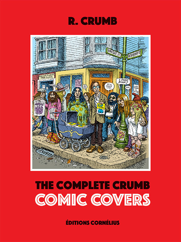 VinceBrunner's tweet photo. Le 3 novembre prochain, pour @ed_cornelius, c'est la fin d'un projet entrepris il y a plus d'une dizaine d'années : réunir toutes les couvertures de comics dessinées par Crumb. Vu le savoir-faire maison, "The Complete Crumb Comic Covers" promet d'être un très beau livre. https://t.co/xOPBXj9AYO