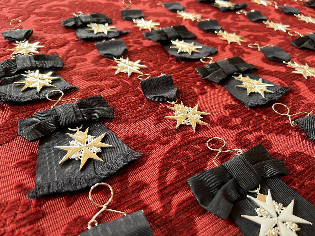 The stage is set for our Investiture tomorrow held, for the first time, in the name of King Charles III, Sovereign Head of the Order of St John. 48 amazing #StJohnPeople will be invested in recognition of their work in the service of humanity. <a href="/stjohnambulance/">St John Ambulance England</a> <a href="/StJohnINTL/">StJohn International</a>