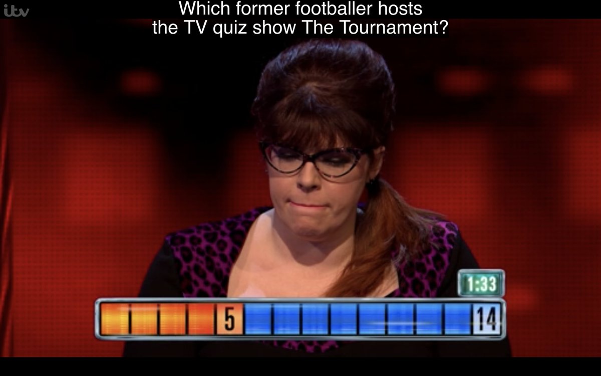 TheTournamentTV's tweet photo. Look @AlexScott, we made it onto The Chase! #TheTournament #TheChase https://t.co/G4fYQT54EK