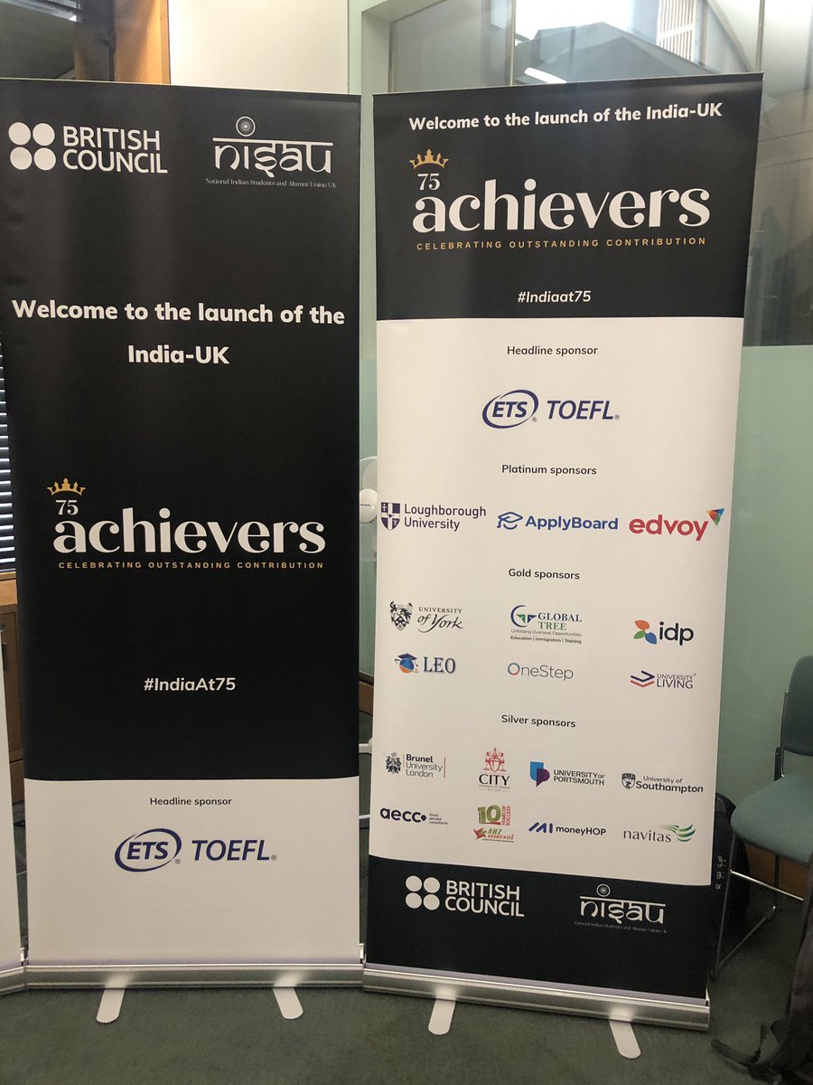 Pleasure to attend the launch of the <a href="/NISAU_UK/">NISAU UK - Home of 🇮🇳 students & alumni in 🇬🇧</a> Achievers programme at <a href="/HouseofCommons/">UK House of Commons</a> on behalf of <a href="/moneyhop_/">moneyHOP</a>, a supporter of the programme