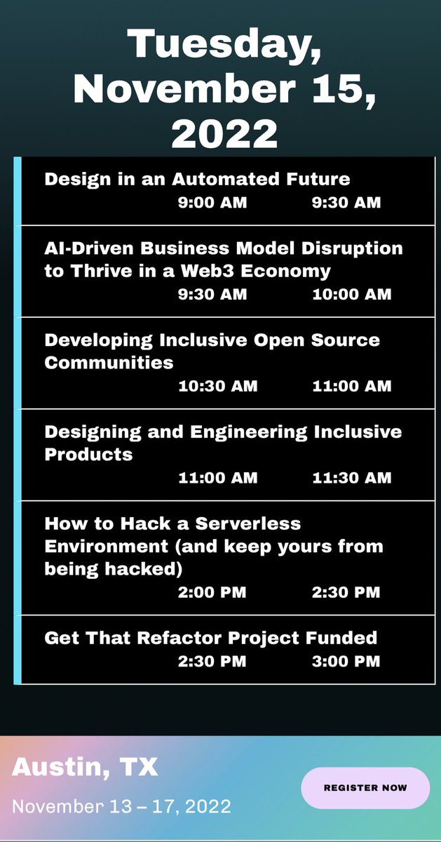 Amazing question! We have an entire stage specifically programmed for people on the same track. Here are a few of the sessions on the Product and Engineering stage.  Check out the full #AFROTECH22 schedule here experience.afrotech.com/afrotech-sched…
GA and Corporate tickets are almost sold out!