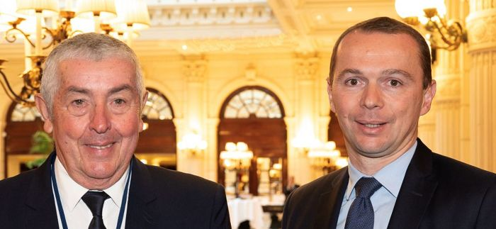 En miroir de l'intervention du Ministre du Travail M. Dussopt (ici avec Maurice Plaisant, président de Présanse) qui les a ouvertes, les #JST2022 se concluront dans quelques minutes par un discours de M. Pierre Ramain, Directeur Général du Travail