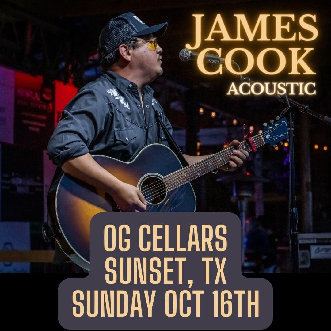 Sunday afternoon from 2-5pm I'll be playing some tunes while you relax and drink some fine wine from the good people at OG Cellars.