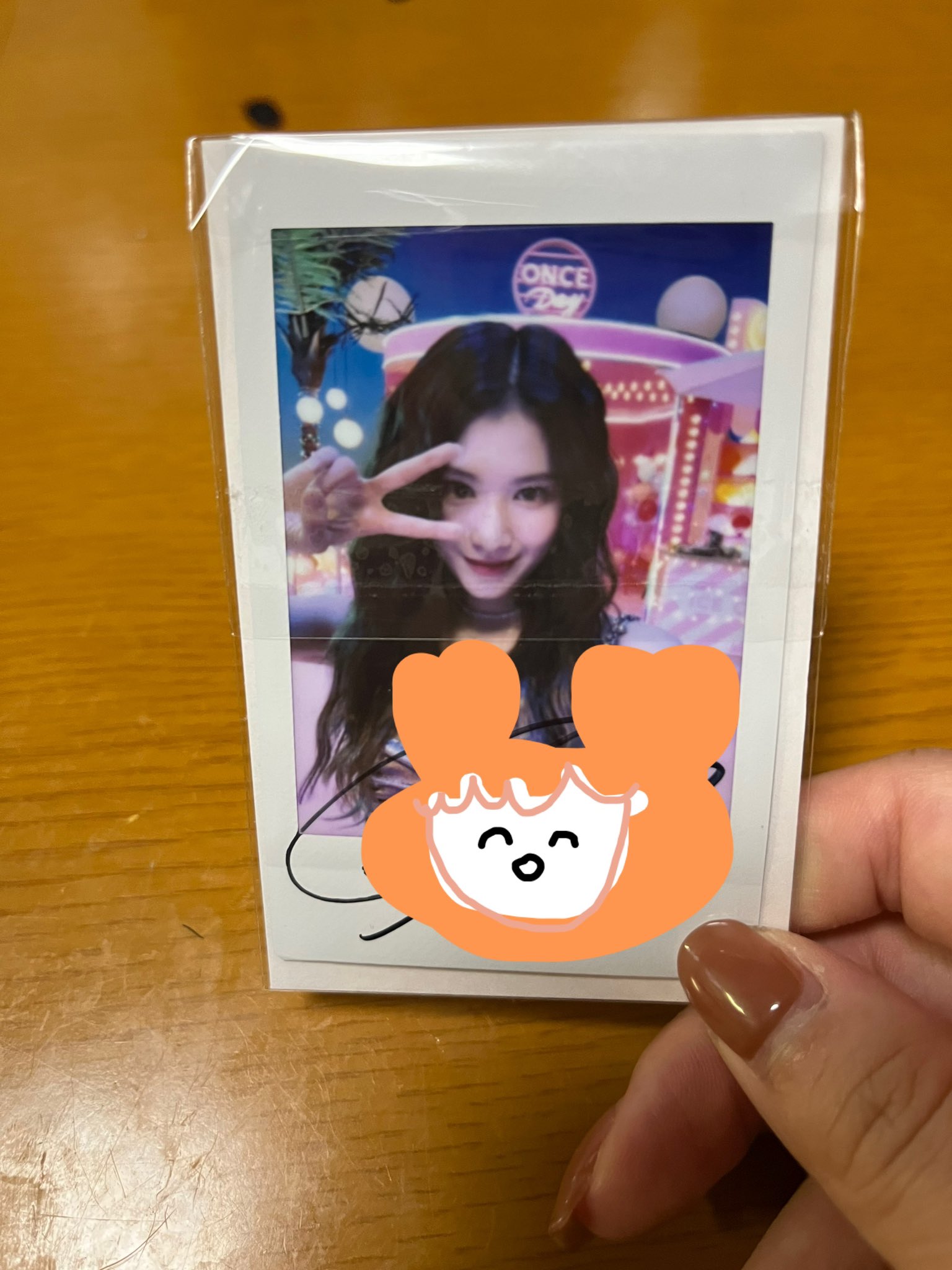 ジヒョ　ONCEDAY チェキ ジヒョONCEDAY チェキ