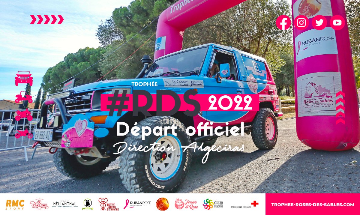 RallyeRDS's tweet photo. C'EST PARTI ! 🏁
Avec familles/amis/sponsors, les 97 équipages conviés au village départ de Biarritz ont franchis l'arche de la 21e édition du #TropheeRDS.
Beaucoup d'émotion à Biarritz, l'aventure commence pour elles. Bonne route mesdames et soyez prudentes !
— #TropheeRDS2022 https://t.co/4soLnuYw8e
