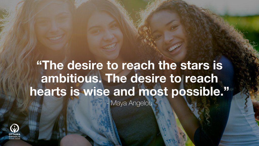 💕We nurture a thriving OCSB community when we take the time to build genuine connections. #WednesdayWisdom #ocsbBeCommunity