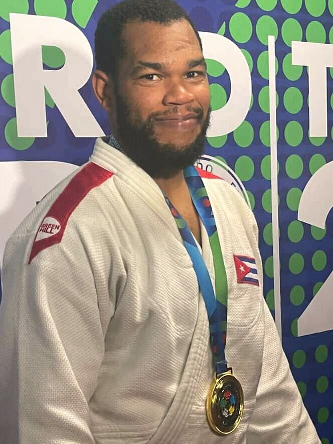 InderMatanzas's tweet photo. De último momento! OROOOO para Andy Santiago Granda Álvarez en el Campeonato Mundial de Judo. Orgullo de Jovellanos, Matanzas y toda Cuba https://t.co/SlRuQAC2K1